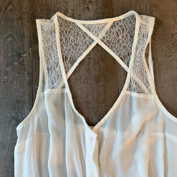 H&M White Lace-Back Romper - Picture 3 of 8